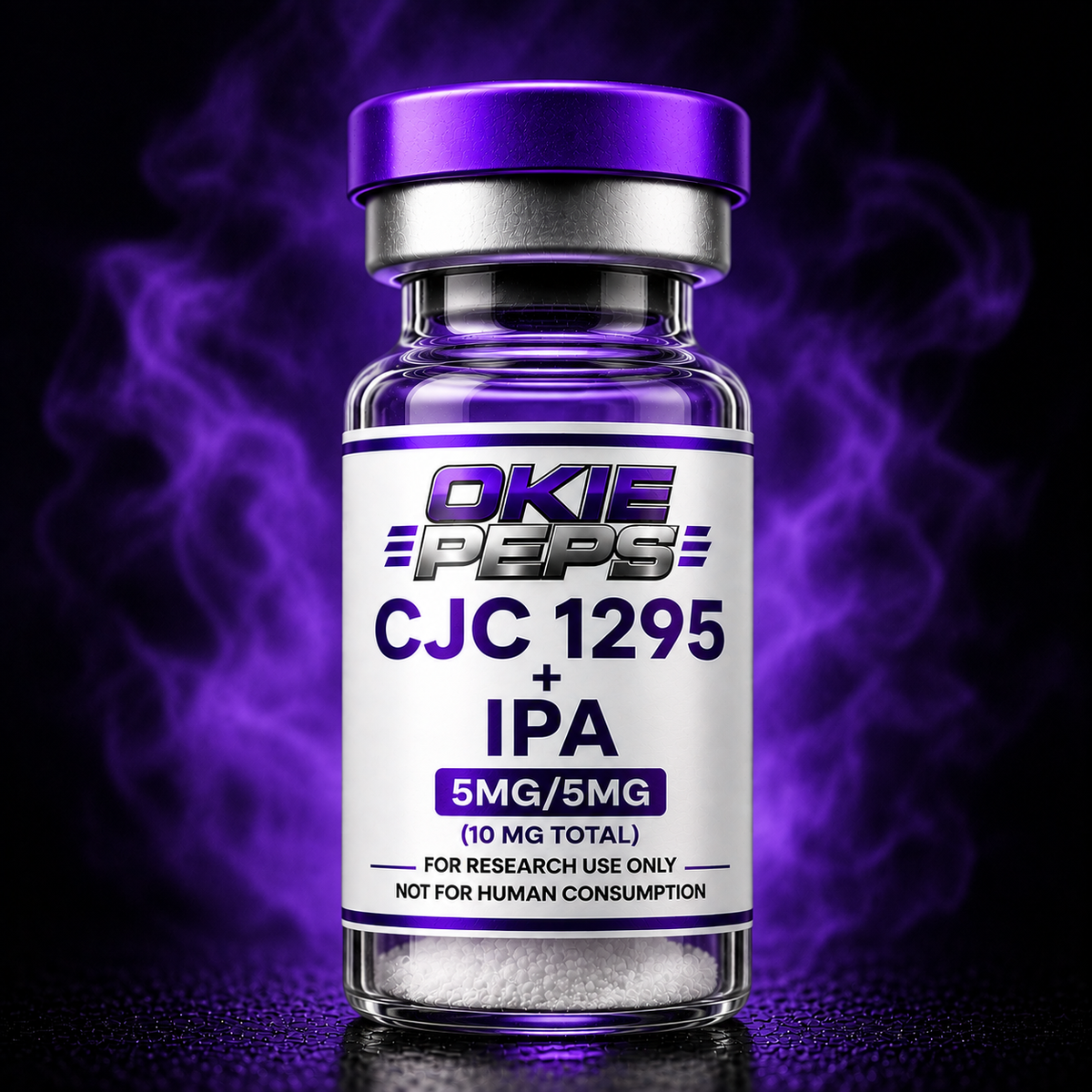 CJC-1295 w/o DAC+ Ipamorelin 5mg/5mg Vial (Research Use Only)